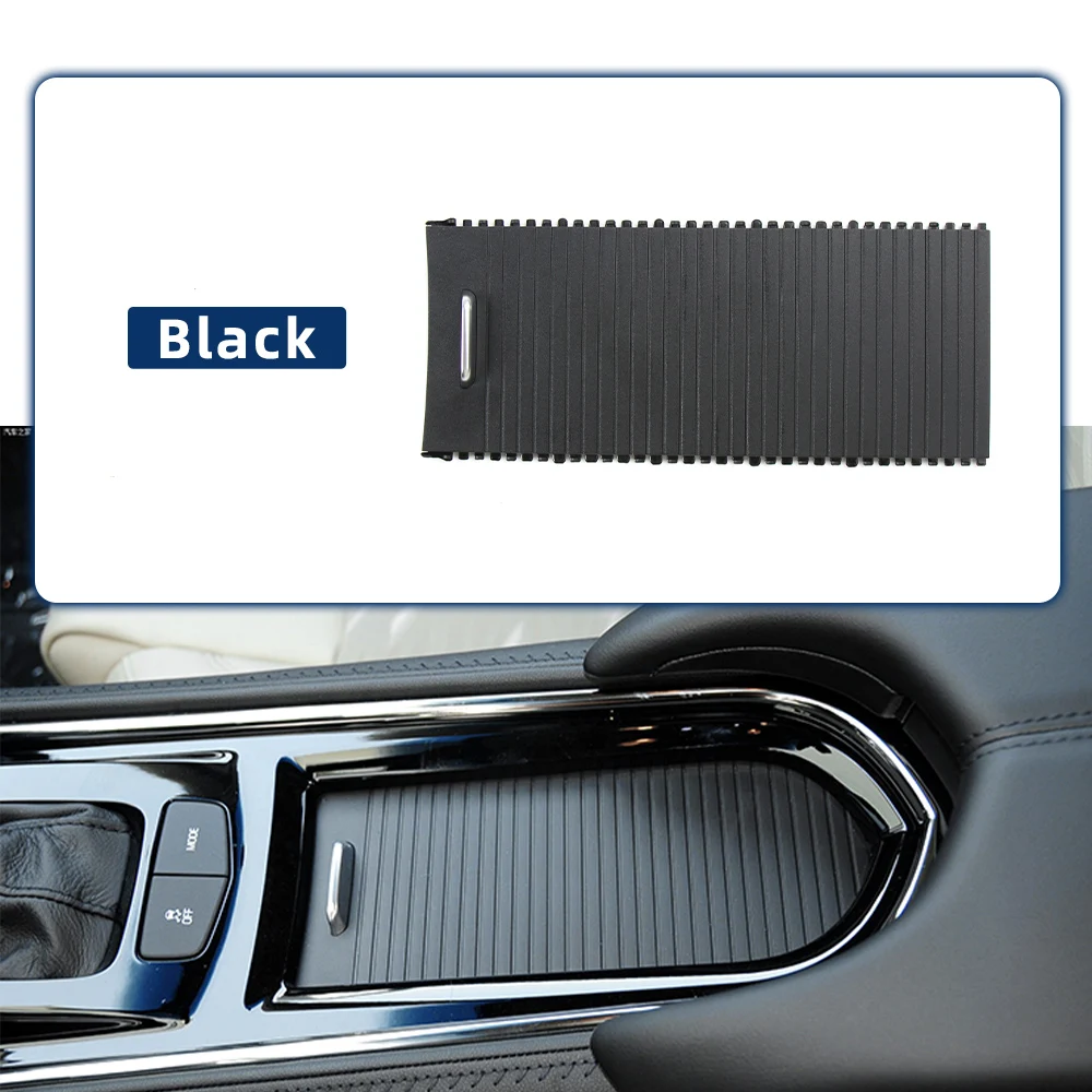 

Car Center Console Armrest Box Roller Blinds Front Water Cup Holder Roller Curtain Cover For Cadillac ATS-L 2014-2017