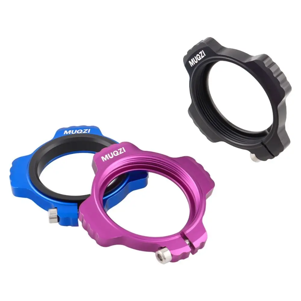 Aluminum Alloy Bike Crank Chainring Preloader Threaded Washer Virtual Adjustment Bike Crank Adjuster Center Shaft Washer 29mm