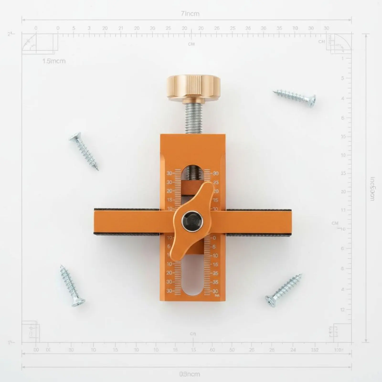 Cabinet Door Installation Aid Long-Lasting Cabinet Door Positioning Tool Repeatable Accuracy 2-in-1