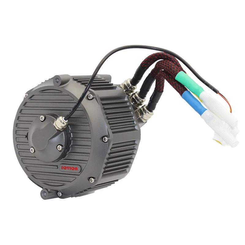 Mid-drive electric bicycle 72V 13KW motor 26KW rated power, brushless high efficiency and energy saving, from Jiangsu, China