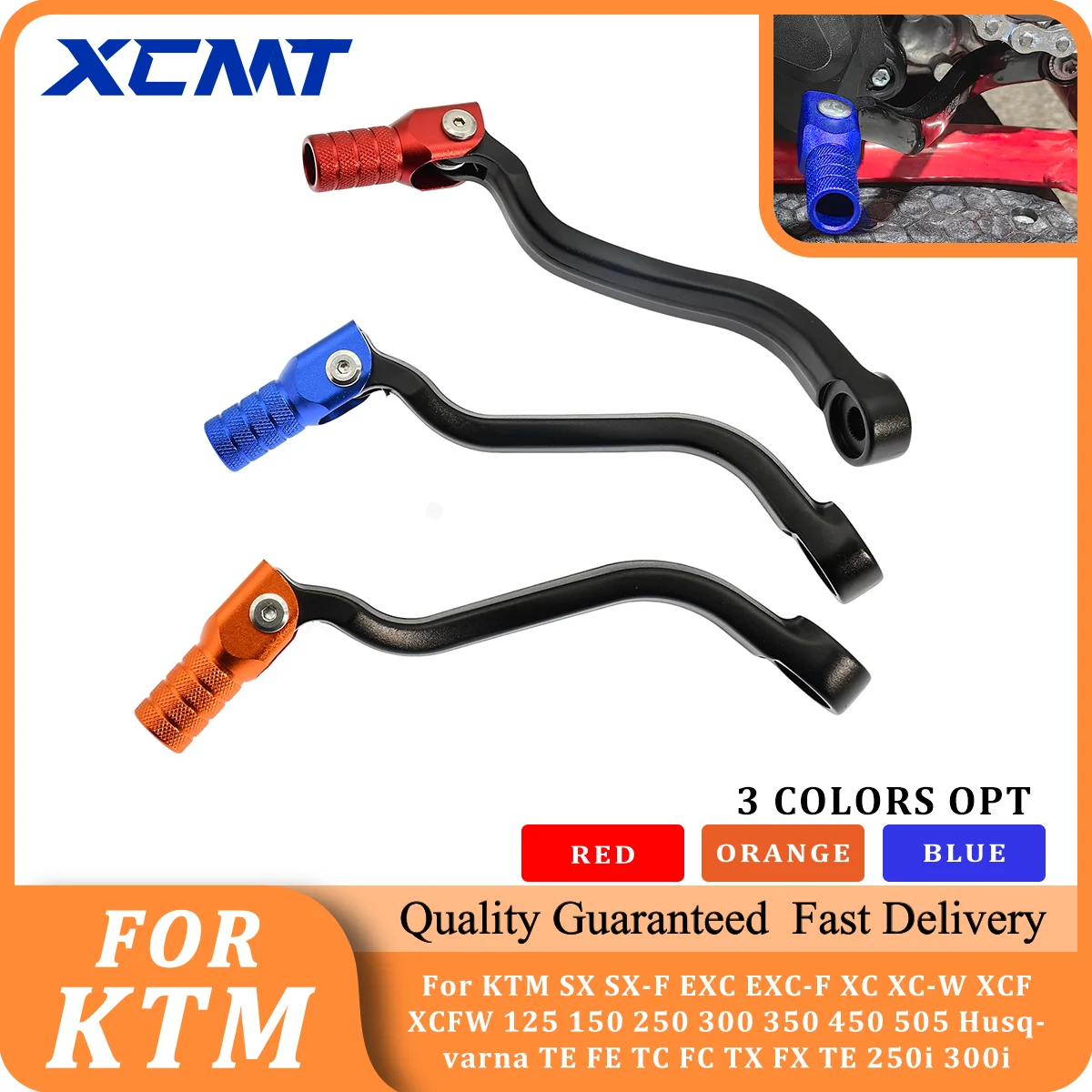 

Motorcycle CNC Gear Shift Lever For KTM EXC EXC-F SX SX-F 125 150 250 300 350 450 500 For Husqvarna TE250 TE300 250i 300i 2023