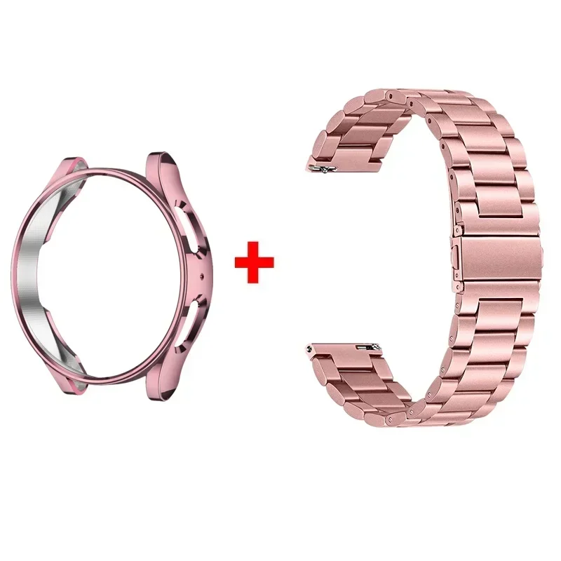 Band + Hülle für Samsung Galaxy Watch 7 6 5 4 44 mm 40 mm Classic 46 mm 42 mm Edelstahlarmband Galaxy Watch 5 Pro 45 mm Armband – Detail 6