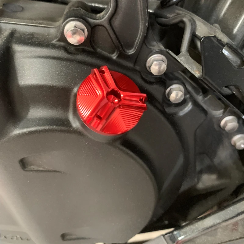 For YAMAHA MT07 MT09 MT03 YZFR3 YZFR6 YZFR7 YZF R6 R7 MT10 Motorcycle Engine Oil Filler Cap Bolt Cover Protection Accessories