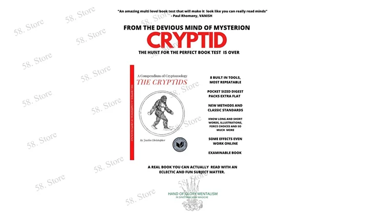 

Mysterion Presents: Cryptid By Mysterion Magic tricks ( 58 Store Download )