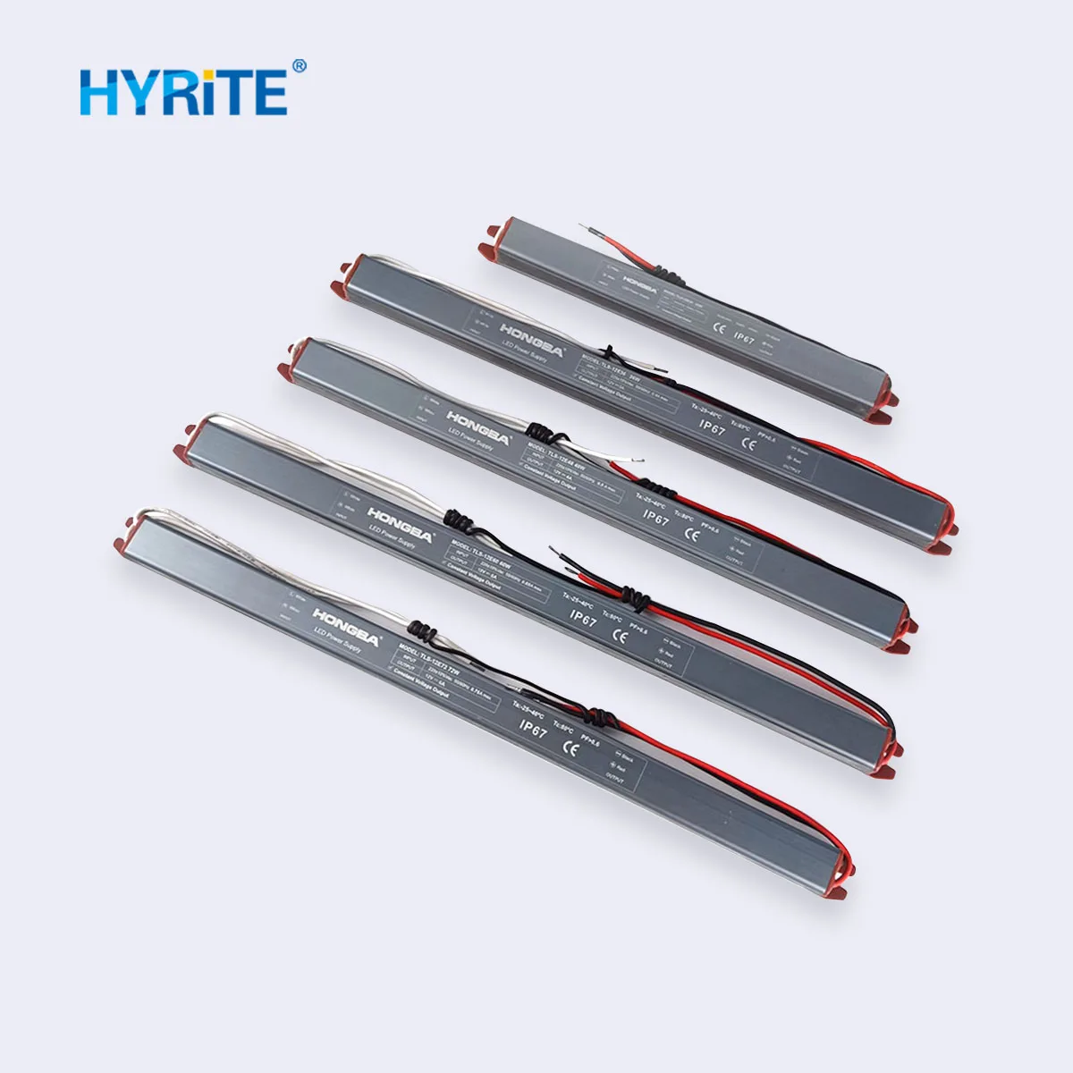 Ultra‑Slim IP67 Outdoor Wall Light, 12V 24V 18‑200W Waterproof LED Driver Power Supply for Light Box & Bathroom Mirror