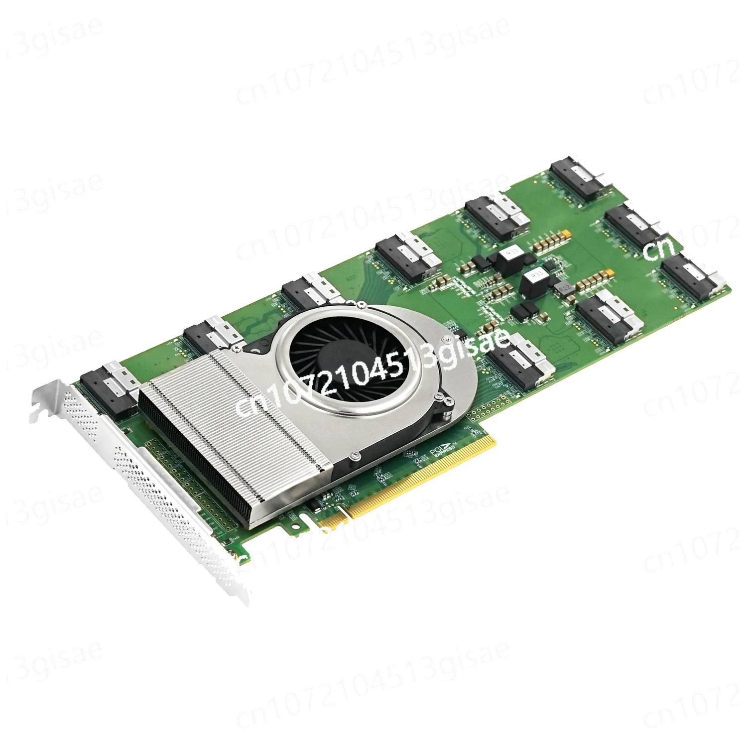 Switch Adapter Expandable To 20 SSDs, LRNV9F96-10I PCle 4.0 X16 10 * SF-8654 8i NVMe
