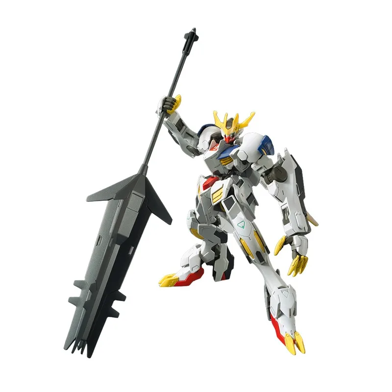 在庫ありバンダイ本物の HG 1:144 ガンダムバルバトスシリウス皇帝フォームガンダムアニメアクションフィギュア組立モデルおもちゃギフト