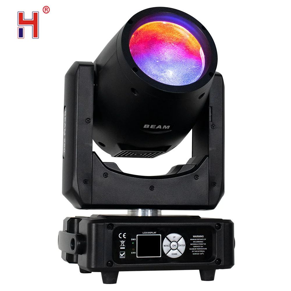 

HongYi Pro Mini 150W Moving Head Light Gobo Beam Stage Lighting Effect New Hot-sale Sound Activated DMX Control For DJ Disco Bar