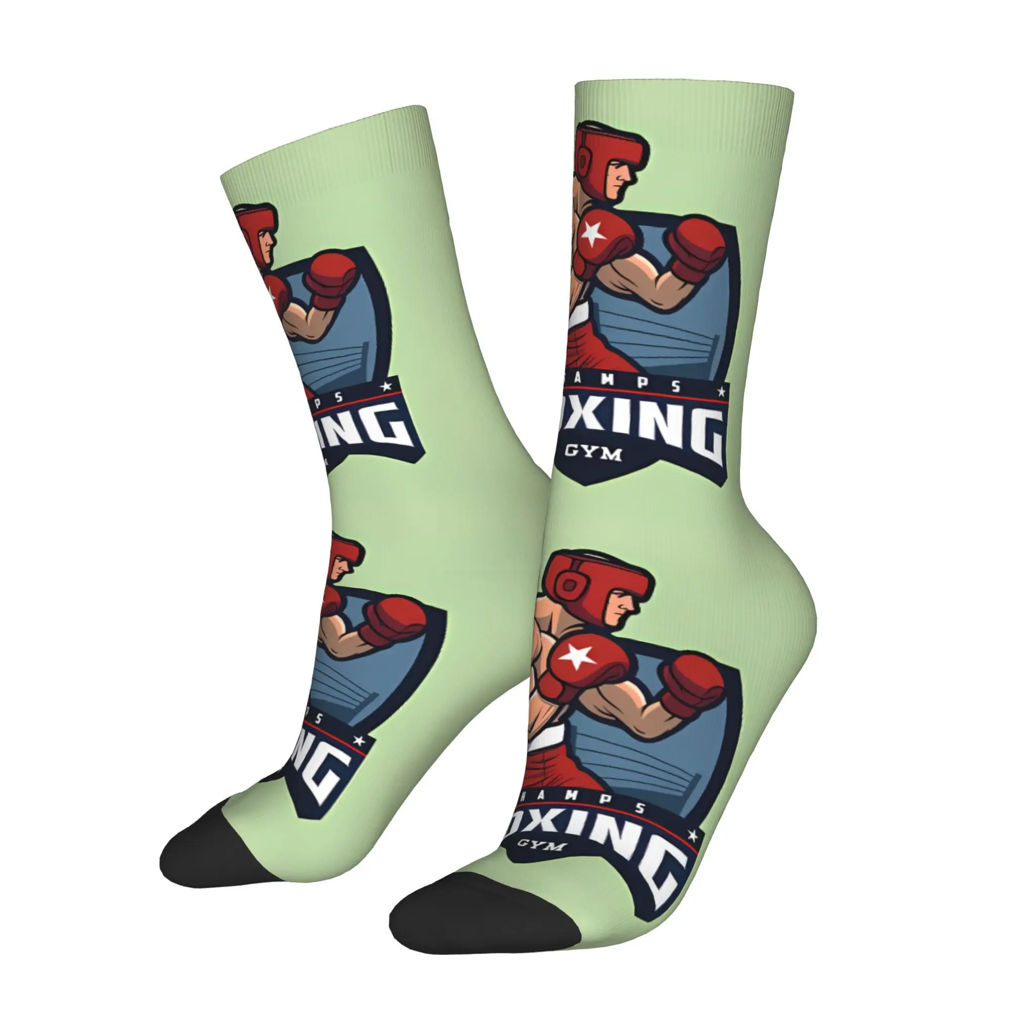 

Boxing Sports Sock Printed Man Polyester