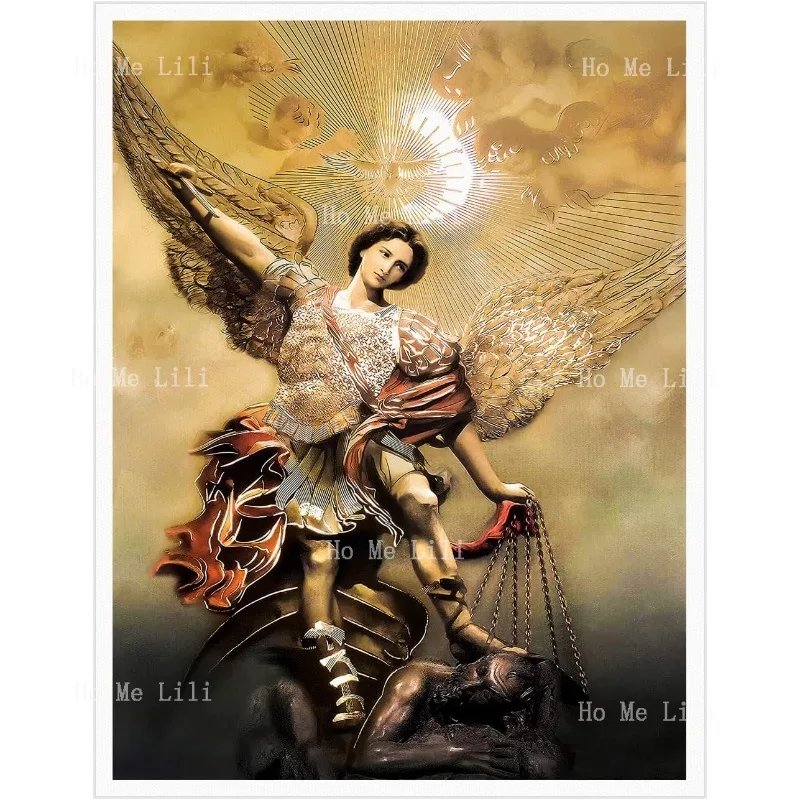 Nonber Vintage The Archangel Renaissance Decorative Painting Wall Art: Una Evaluación Detallada para Decoradores y Amantes del Arte por Números