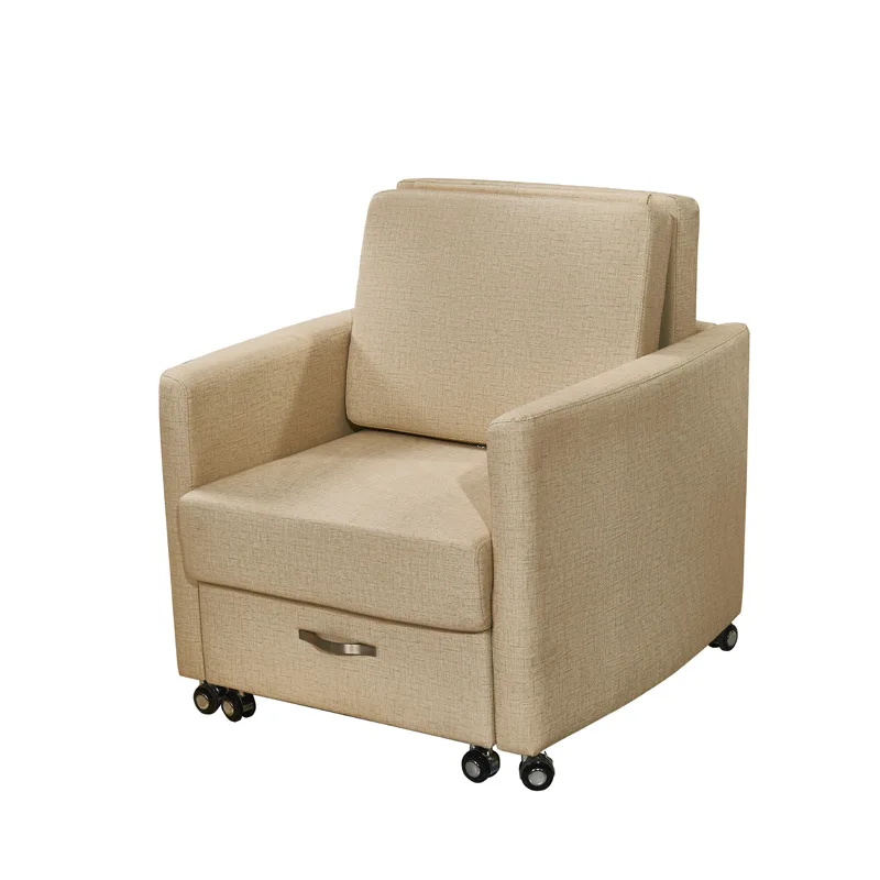 */*Hospital Medical Accompany Chair Patient Attendant Folding Nursing Chair Cum Bed Folding And Lengthening Fabric Sofa
