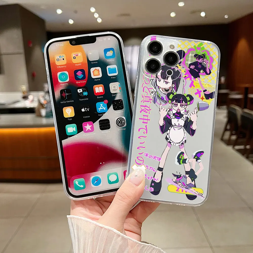 Cartoon Zutomayo Phone Case For Samsung S24 S23 S22 S21 S20 S10 FE Note20 Note10 Plus Ultra Lite 5G Clear Soft TPU Cover