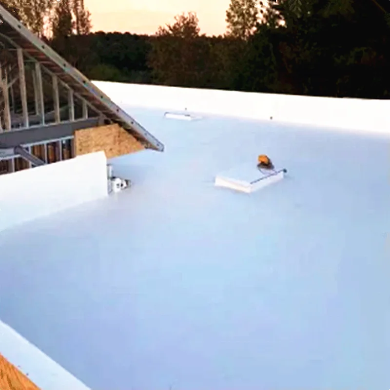 Best-selling Waterproofing Membrane TPO Roofing Rolls With Fabric Reinforcement-10x10cm Sample Link