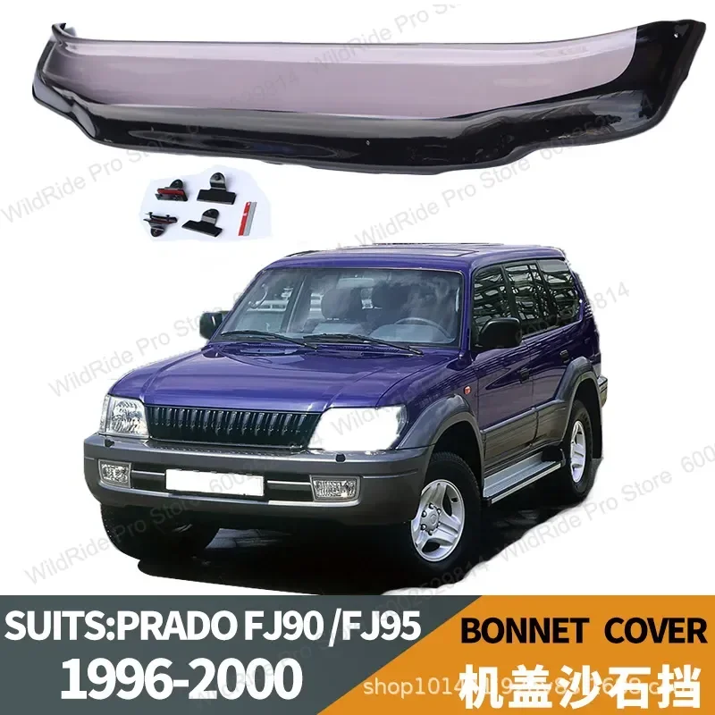 Premium Direct Fit Window Visor Wind Deflector For Toyota Prado LC95 3400 96-02 Off Road Modified Sand And Gravel Block