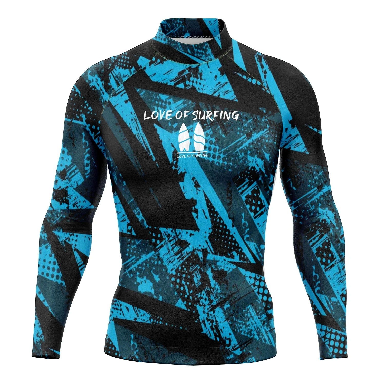 Pro Men's Long Sleeve Surfing Shirts Rash Guards UV Protection Beach Wear Swimming Clothing Performance Quick Dry Keep Warm Tops