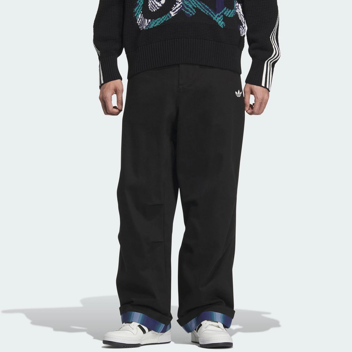 Adidas Authentic Three Leaves Men's Woven Daily Casual Durable Pants KC0120