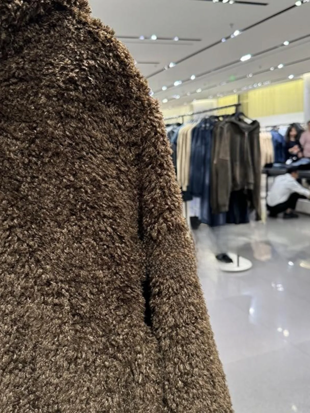 Chaqueta Corta de Moda para Mujer, Otoño Invierno, Nueva Colección URCACHE, con Decoración de Nudo de Cuerda, Efecto Piel, Ma...