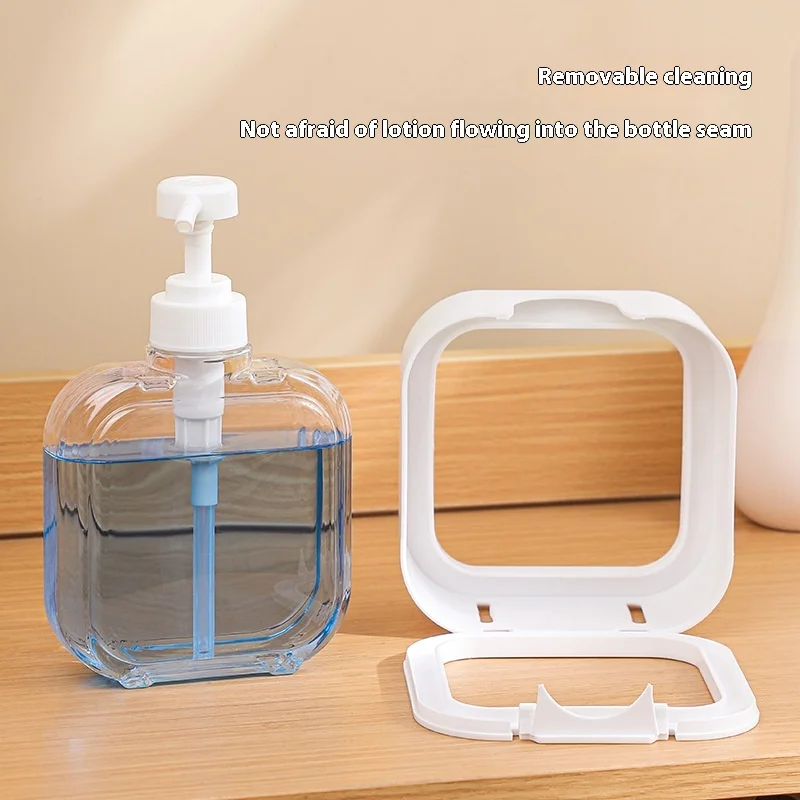 1pc Large Capacity Empty Bottle Laundry Detergent Dispensing Bottle And Shower Gel Detergent Dispensing Bottle