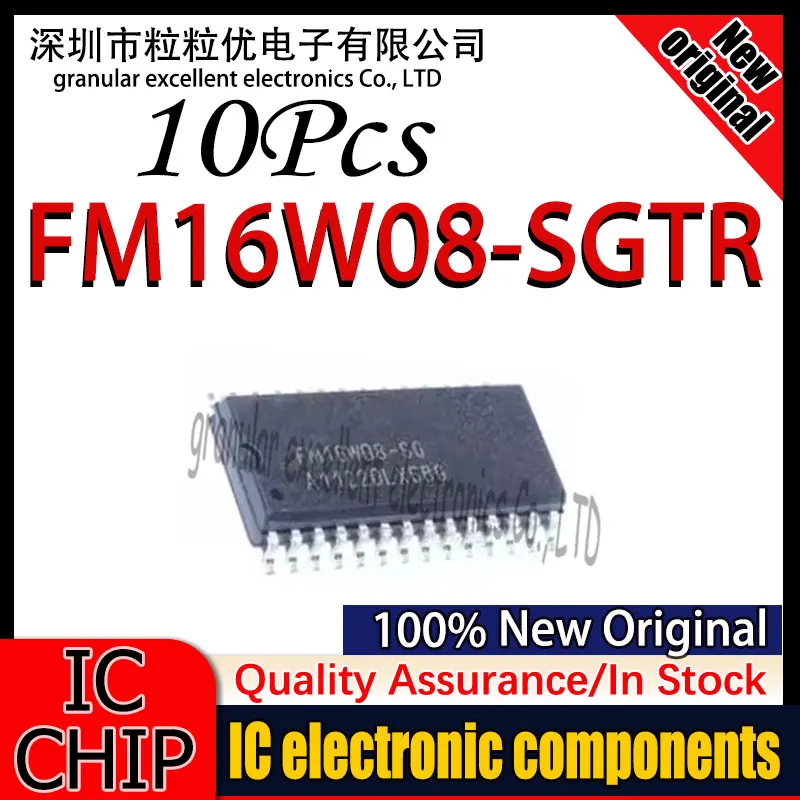 

10PCS 100% New Original FM16W08-SGTR FM16W08 6W08-SGTR SOIC-28 Spot goods Quality assurance Chip
