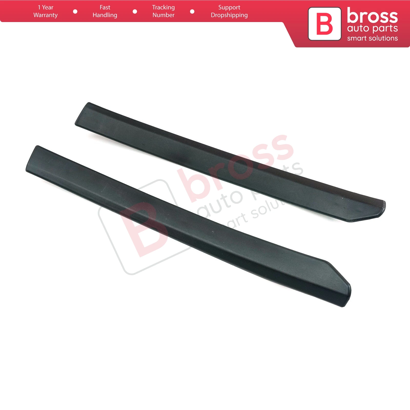 BSP1016 Fender Stone Guard Trim Mudguard Cover Chip Paint Protection Bar Front R L Side Set 8K0853823 24C for Audi A4 MK4 8K5 B8