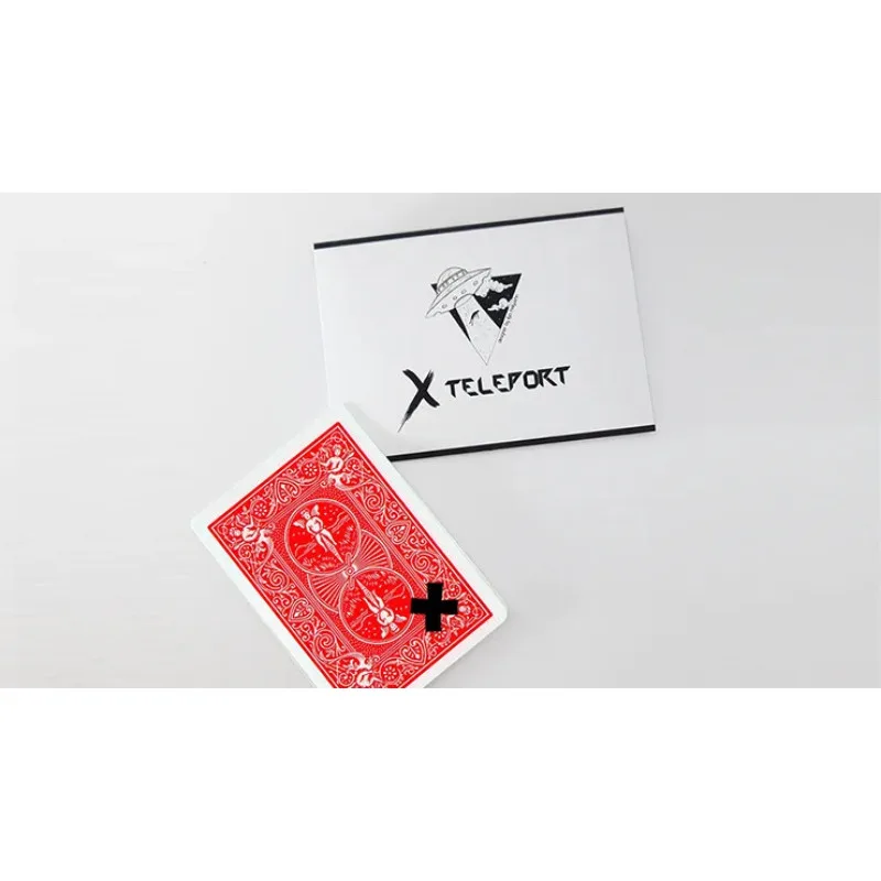 Xteleport (الحيل) بواسطة ilya Melyukhin بطاقة خدعة سحرية الطوابق خدع سحرية للشارع للمبتدئين X Move Mentalism أوهام الدعائم