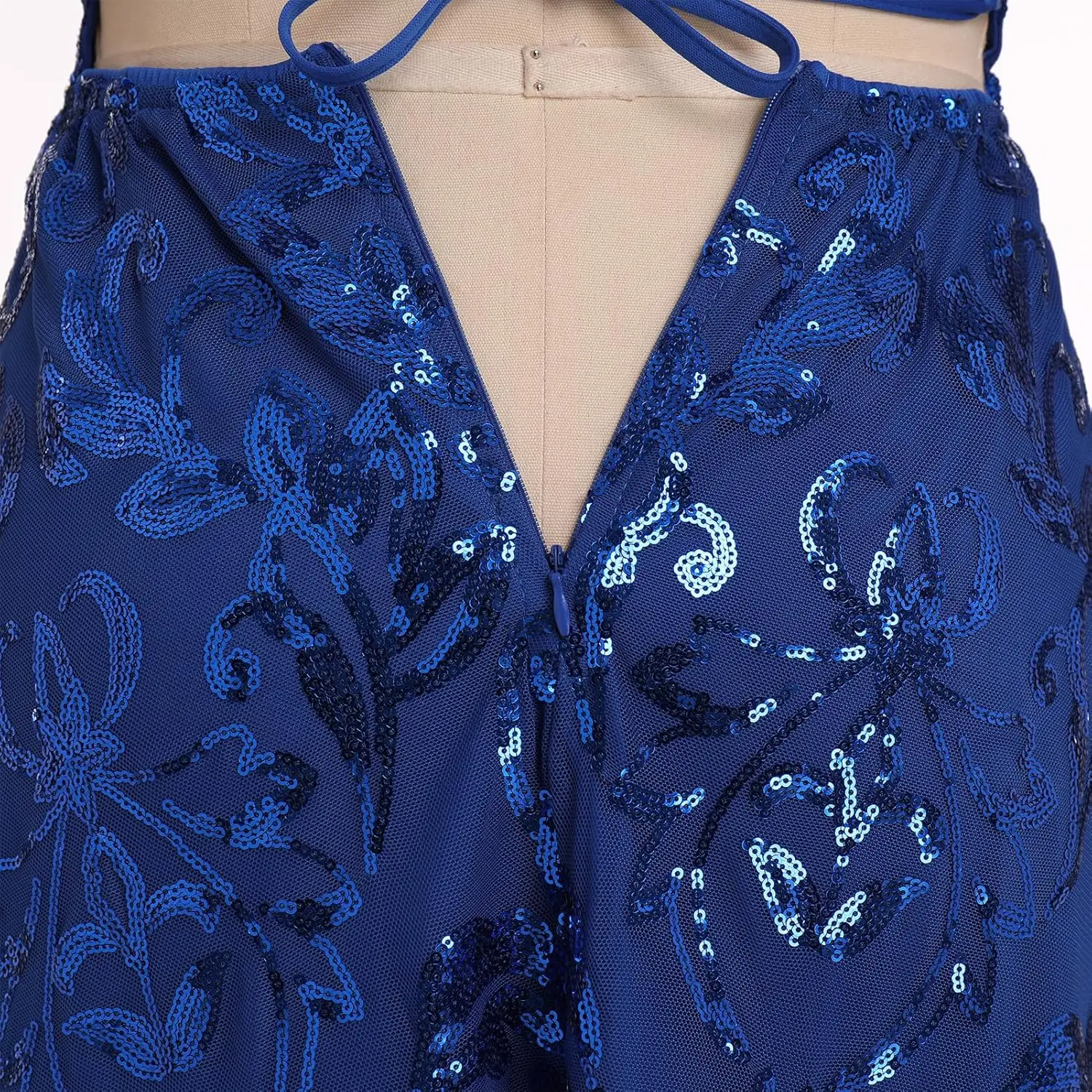 Women's Spaghetti Straps Sparkly Sequins A Line Swing Party Nightclub Dance Mini Dress Above Knee Length Homecoming Dress