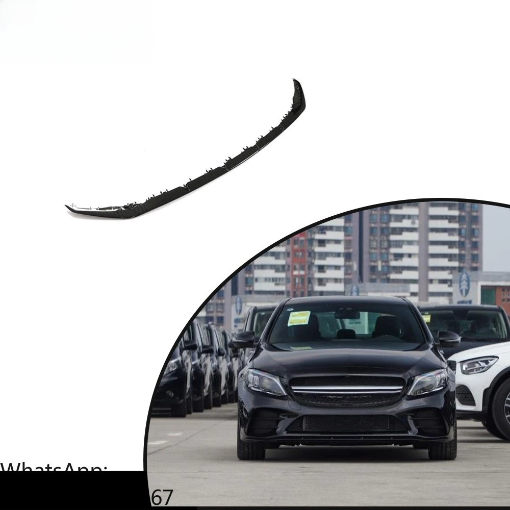 

High Quality Carbon Fiber Front Bumper Lip for Mercedes Benz CLA250 CLA35 AMG Sedan 4D 2020-2021