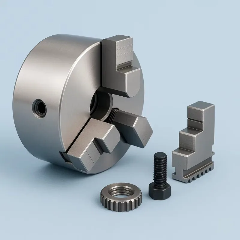 

Heavy Power Chuck for CNC Lathe and Milling Machine with Large Through Hole and Hardened Steel Body