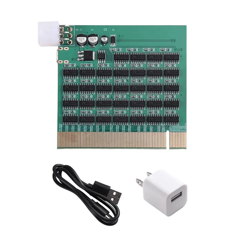 [NEW!A25P】 PCI-E 16X PCI-Express Slot Tester Card Detecting South Bridge Short& Open Circuit, PCI-E Light For Motherboard, US PL