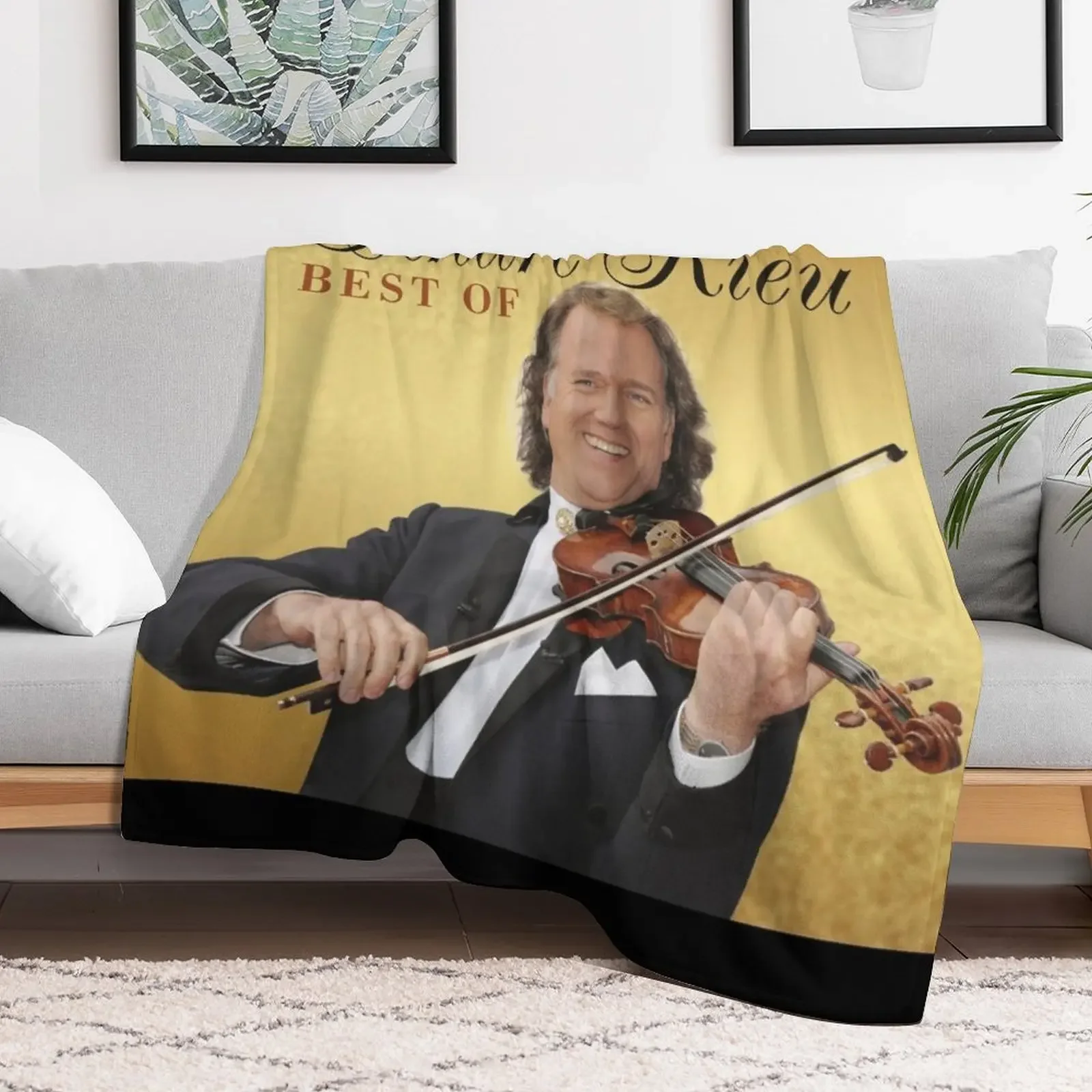 Andre Rieu Best Of Andre Rieu Throw Blanket Bed linens Soft Blankets