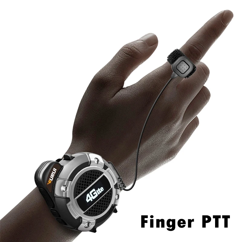 Wurui T3 watch global-ptt walkie talkie poc radio commutator long range professional Portable Car Two-way radio phone 500km