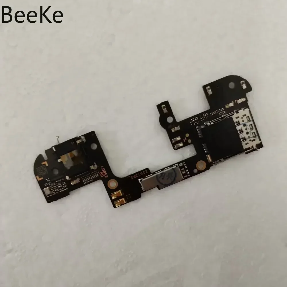 Repair Original For ASUS ROG Phone 5 5S 6 7 Pro ZS673KS SIM Card Reader Board Slot Headphone Earphone Audio Jack Flex Cable Part