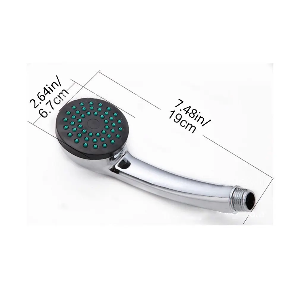 Soffione doccia portatile Gypsophila a funzione singola pratico spruzzatore superiore per bagno fornitura domestica soffione doccia rotondo accessori per il bagno