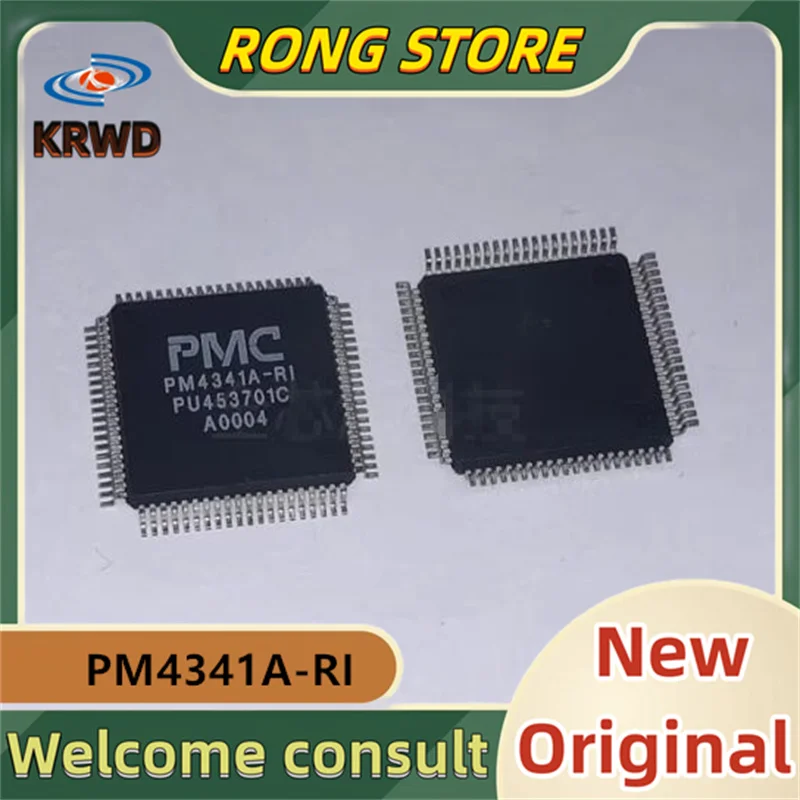 2PCS PM4341A-RI New and original PM4341A QFP-80