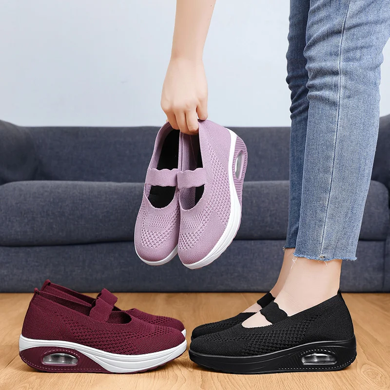 2024 Summer New Comfort Casual Women\'s Shoes Fashion Soft Sole Breathable Hollow Out Flat Shoes for Women Zapatos De Mujer