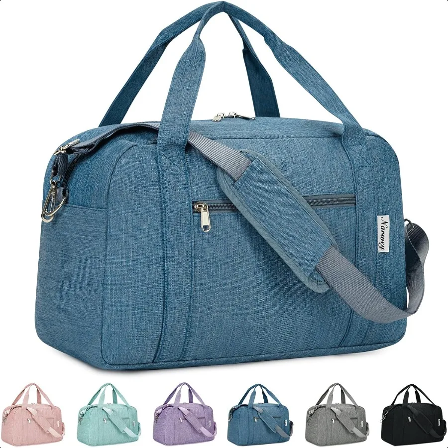 

18 Carry on Bag Underseat for Airplane Spirit Airlines Personal Item Travel Bag 18x14x8 Small Duffle Bag Duffel Bag Gym Weekend