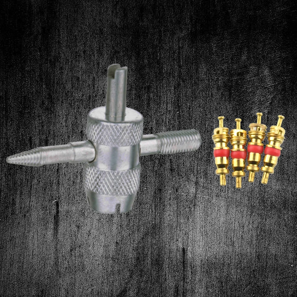 

4 in Valve Stem Tires Core Remover Repairer Tyre Tool Neumaticos Para Camionetas