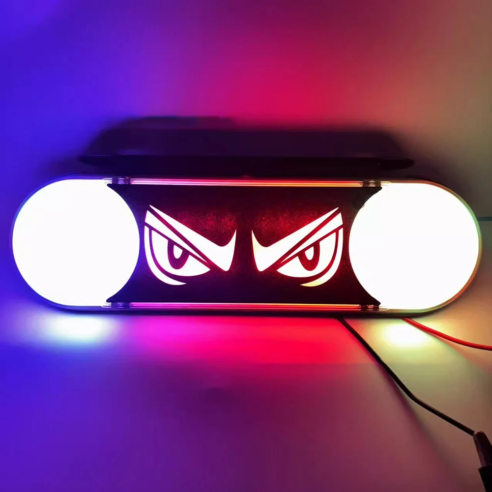2025 Hot Sale Brand. Good And High Quality 12/24V Truck Eye Flashing Light Safety For Demon Eye Brake Driving Truck YAFEX view 3