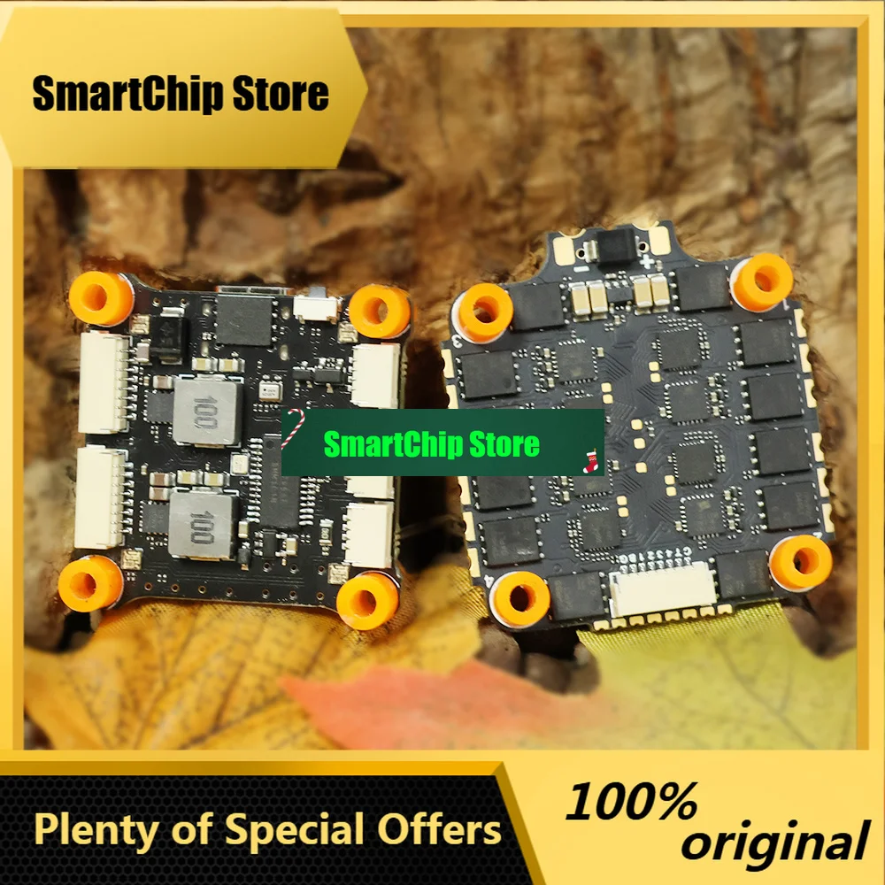 SmCpHAKRC F722 V2 60A Stack F722 Flight Control BLHeli-32 60A ESC MPU6500 IMU For FPV DIY Parts