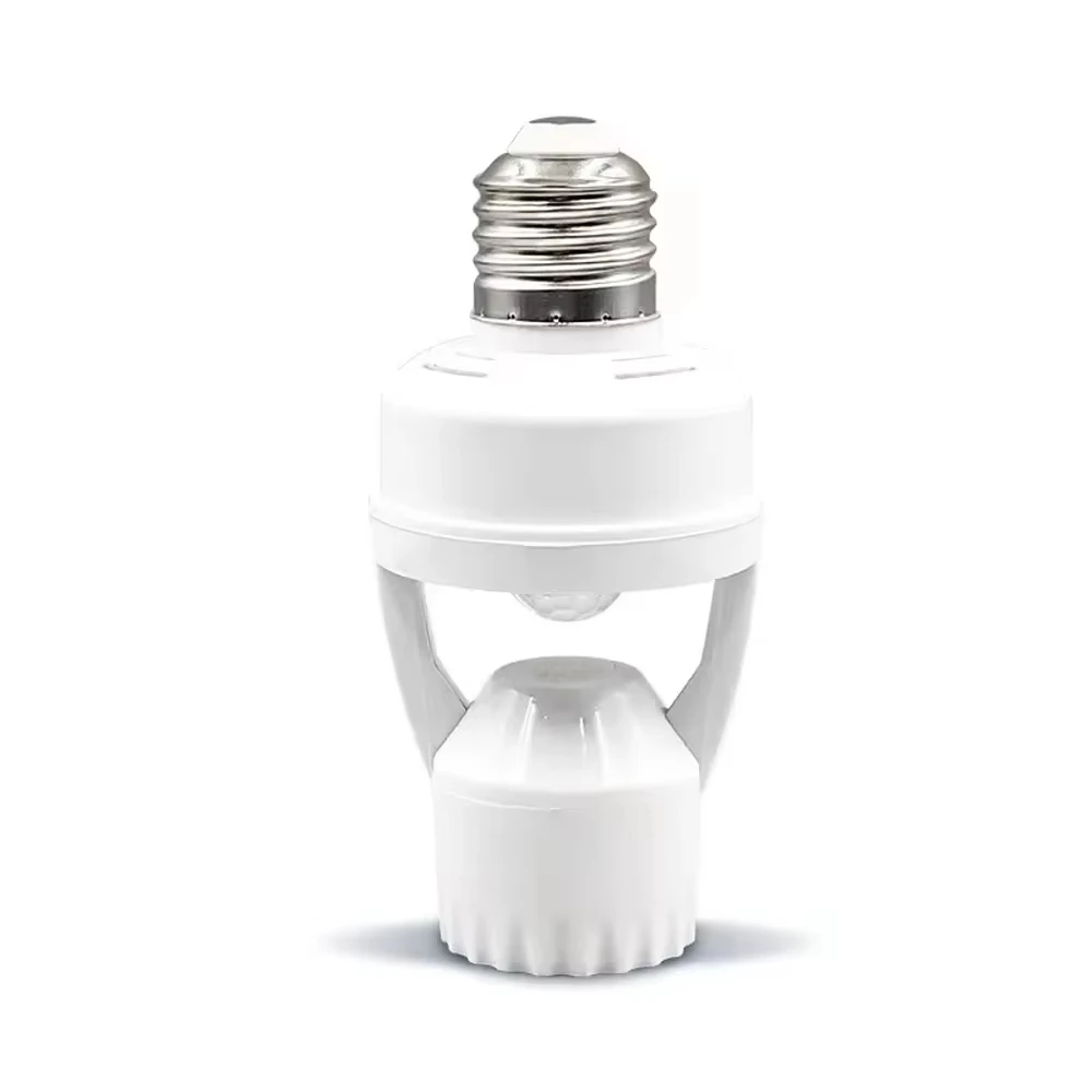 E27 Plug Socket Switch Base AC 110V/220V 360 Degrees PIR Induction Motion Sensor PIR infrared Human Led Bulb light Lamp Holder