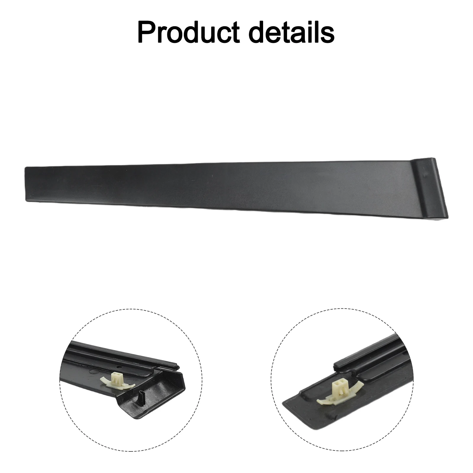

Car Repair Vehicle Refurbishment Black Aftermarket Panel Aftermarket Door Trim Molding Accessory Consistent With Original Size