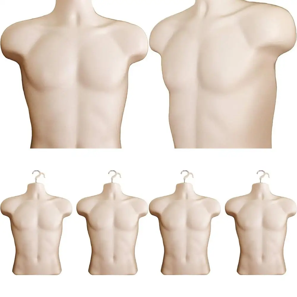

S-M Size Male Half-Rounded Waist Mannequin with Hanging Hook for Dress Form Injection