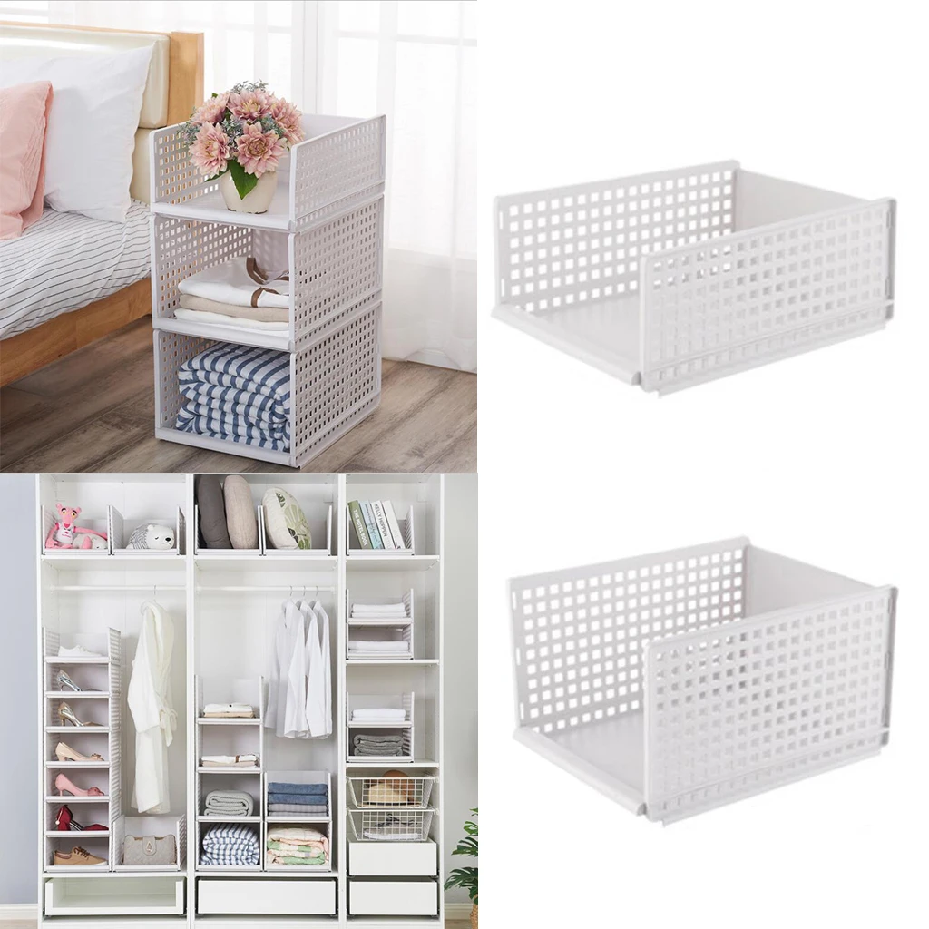 Portable Storage Shelf Cube Shelving Cubby Organizing Closet Toy Organizer