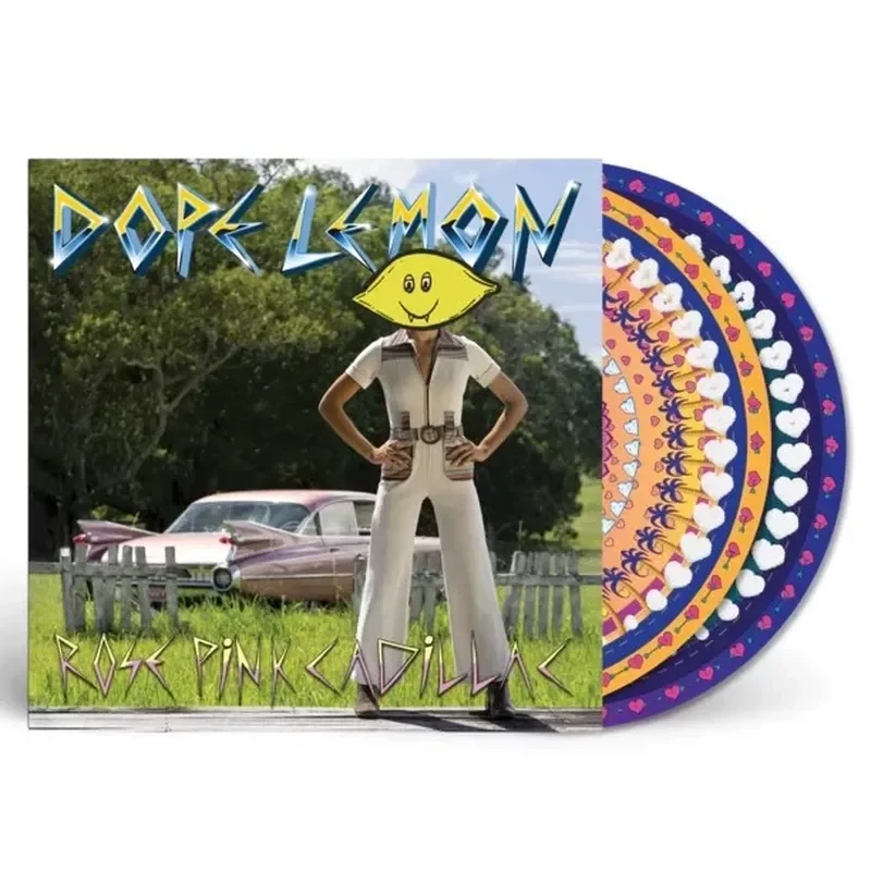 

DOPE LEMON for ROSE PINK CADILLAC 2LP Dynamic Paint Glue Color Glue Vinyl Record