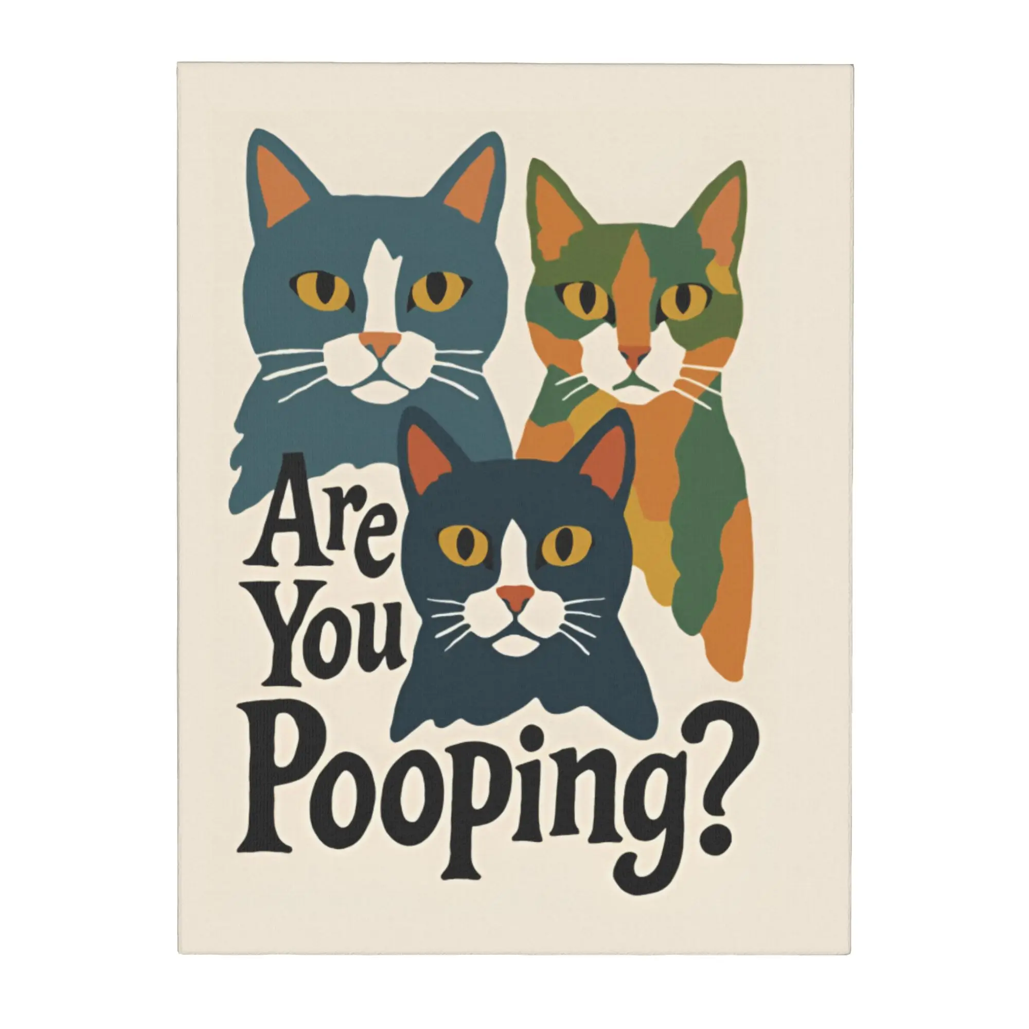 Unframed Canvas Wall Painting Are You Pooping Wall Decor for Bedroom  Home Decoration Gift Customerized Painting 12x16inch,