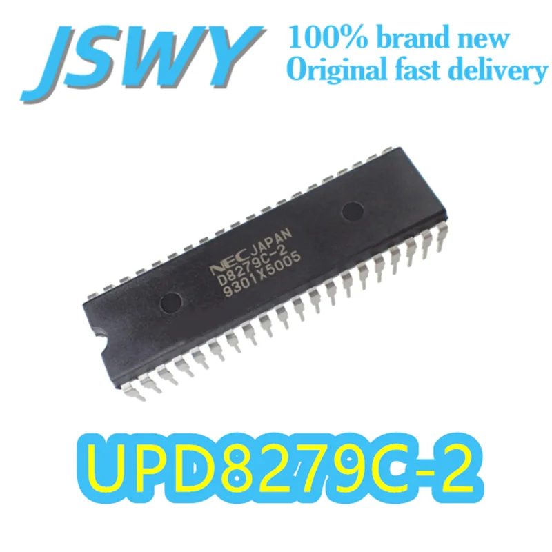 

(5/50 pieces) UPD8279C-2 D8279C-2 DIP-40 Original Programmable keyboard/display interface IC 5V working voltage Electronics