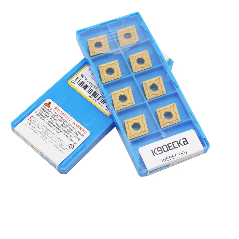 10PCS CNMG120404 CNMG120408 PM CA5525 High quality Carbide Insert CNC lathe External Turning Tool Insert For Steel