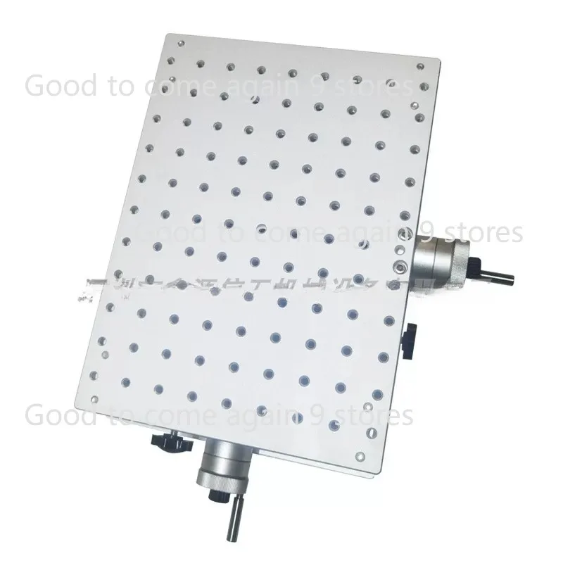 2D XY Axis Aluminum Workbench Mobile Portable Cabinet Table for Laser Marking and Engraving Machine 210X150X75mm