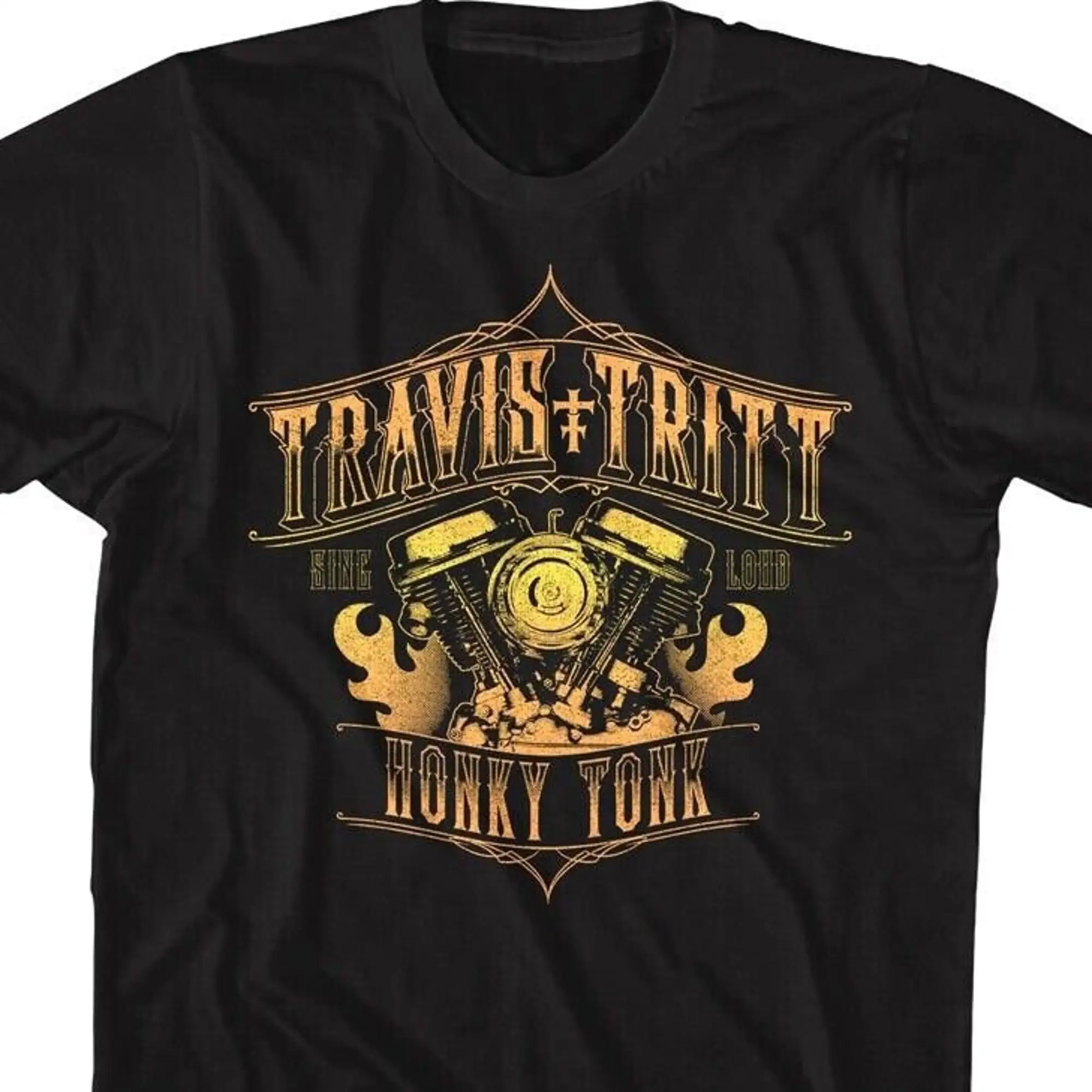 Travis Tritt Shirt Honky Tonk History Men's Tees