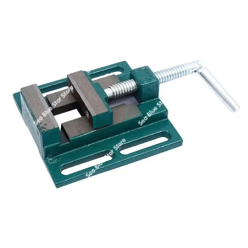 Flat mouth pliers, American simple table vice, precision drilling machine fixture drilling machine light mini pliers